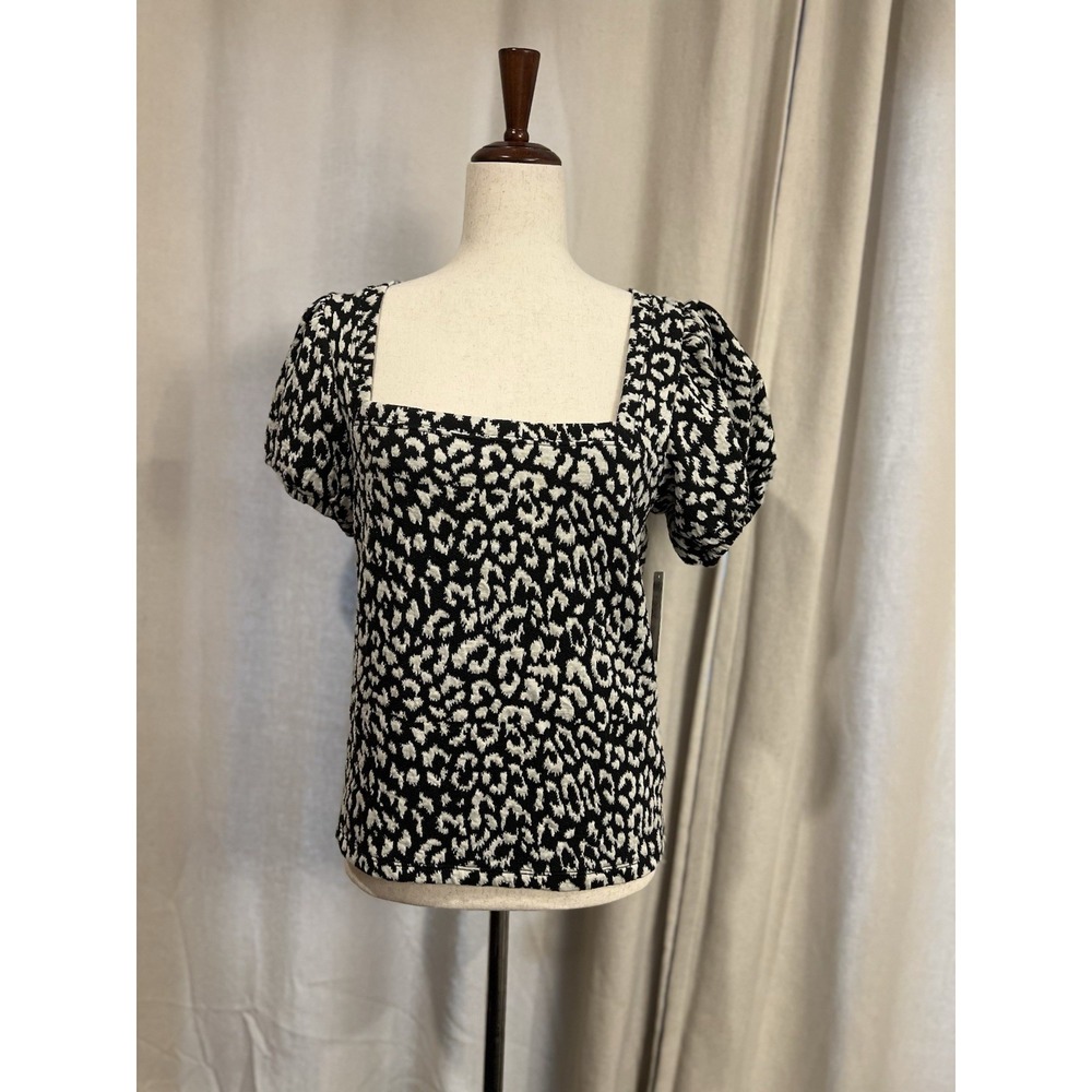 Free People Top Women's Large Leopard Print NWT Msrp‎ $68